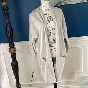 Donni ribbed sweater coat